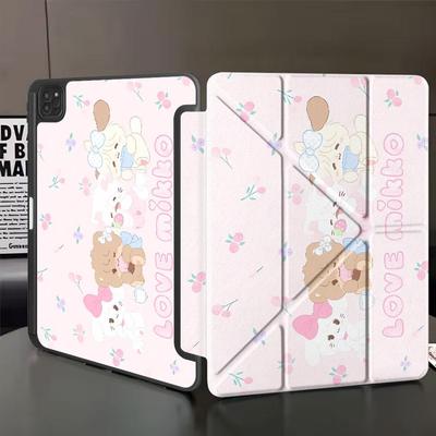 Tablet Case For iPad Pro 11th 10th 9th 8th 7th 12.9inch Pro 2025 Mini 6 7 Air 4 5 M3 M2 1 2 M4 11inch Holder Cover Four Friends