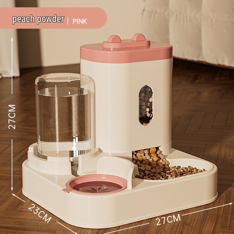 Automatic Pet Feeder & Water Dispenser Set with Food Storage for Cats & Dogs