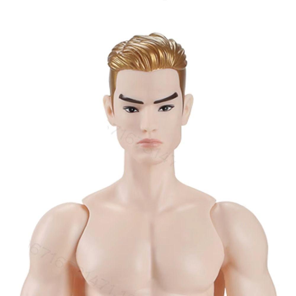 White/Normal/Tan 1/6 Male Doll Strong Man 35cm Height Male Model 13 Joint Multi-Joints Action Figure Body DIY Toy