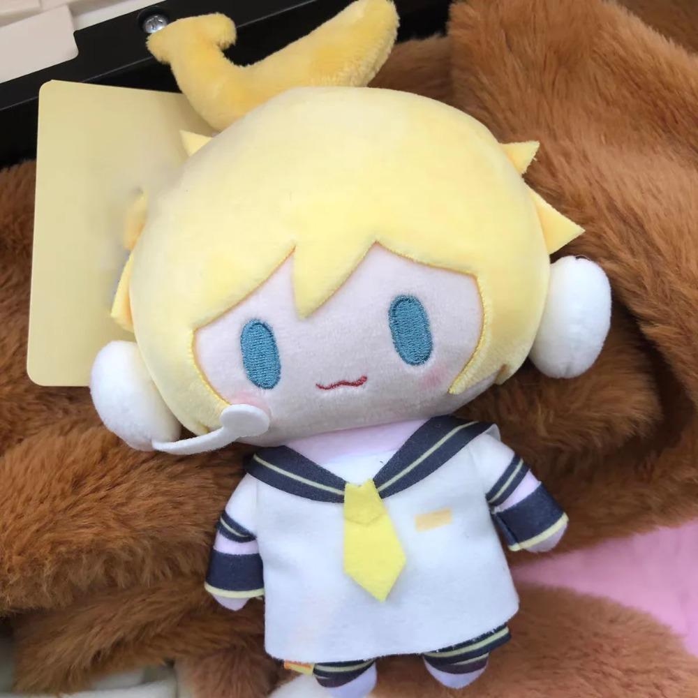 Hatsune Miku Plush Toys Keychain Kagamine Len Rin Backpack Charm Anime Peripheral Cute Stuffed DollBag Decoration Birthday Gifts
