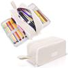 Pencil Case Large Capacity Pencil Pouch Handheld Pen Bag Organizer Cosmetic Portable School Stationeries Gifts