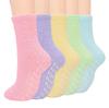 Cross-Border Women's Mid-Calf Thickened Non-Slip Coral Fleece Socks for Autumn and Winter