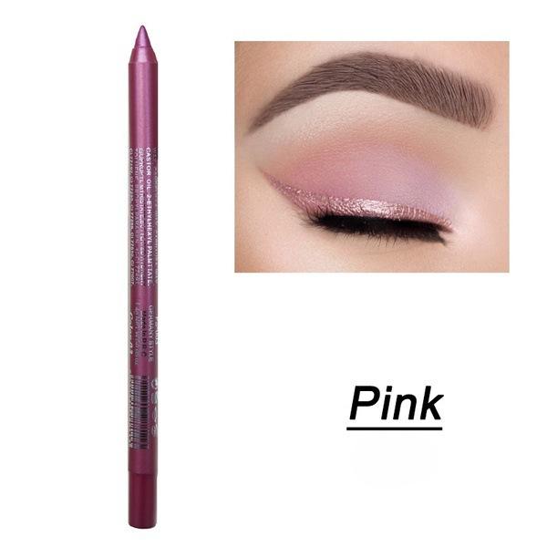 MultiColor Shimmery Eyeliner Pencil Gel Eyeliner 4-in-1 Colored Eyeliner Eye Shadow and Eyebrow Pencil Waterproof and Long Lasting