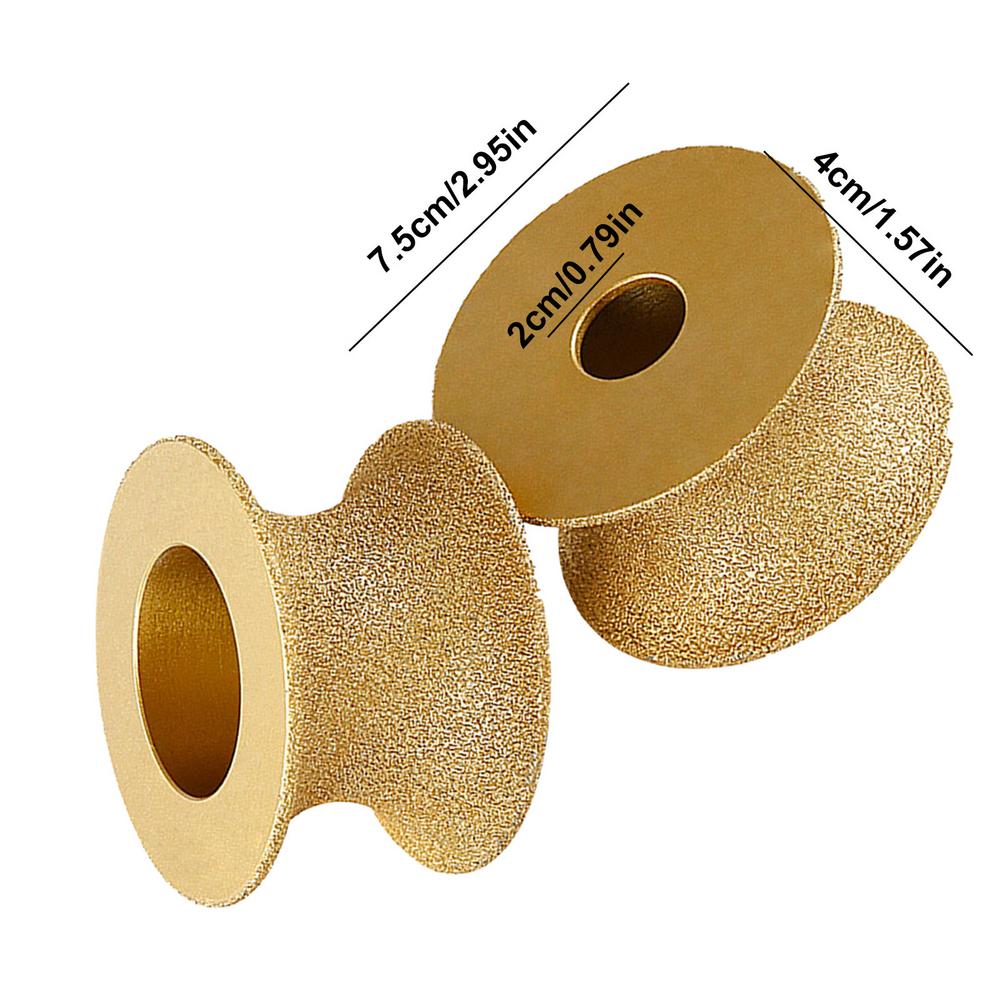 Grinding Wheels Stone Edge Marble Granite Tile Trimming Grinding Wheel Brazied Diamond Angle Grinder Grinding Disces