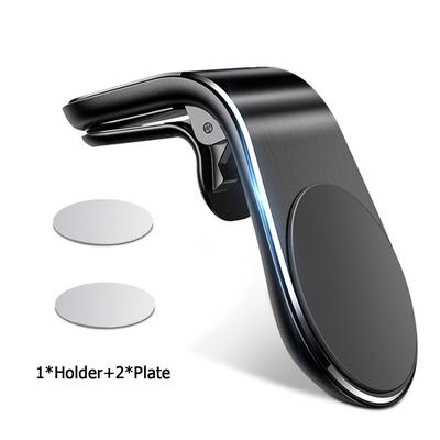 Metall Magnetische Auto Telefon Halter Mini Air Vent Clip Halterung Magnet Mobile Smartphones Stehen im Auto Für iPhone 11 Pro samsung