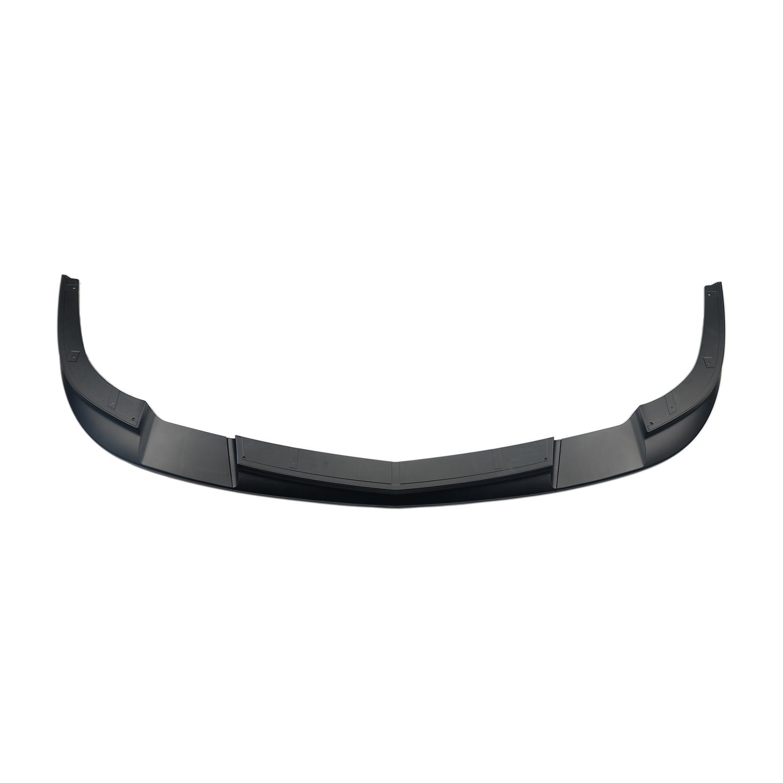 Car Front Bumper Lip Splitter Lip For Chevrolet Corvette C6 2005-2013 Z51 Z06 ZR1 Style WideBody Models Carbon Fiber Style матовый черный