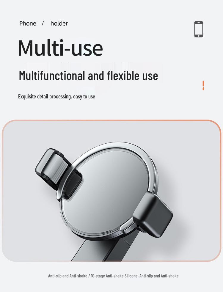 Multi-Function Car Dashboard Phone Holder and Navigation Mount