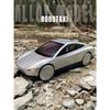 1/32 Tesla CyberCab Robotaxi Alloy Driverless Taxi Car Model Diecast Metal New Energy Car Vehicles Model Sound and Light Kids Toy Gift