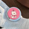Magnetic Suction Bracket Is Suitable for Apple iPhone16 Mobile Phone Case 17promax Children's Fun Cute Dog 14 Film 15