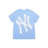 New MLB Drop Shoulder Sleeve T Shirt Unisex Sky Blue 31TSM2131-50S