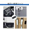Neyiem Cable Cable Wall For Hidden Strong Removable Cable Wire Electric Wire Organizing Black Clip, Fixation, Storage, Cars, Wiring, Double-Sided
