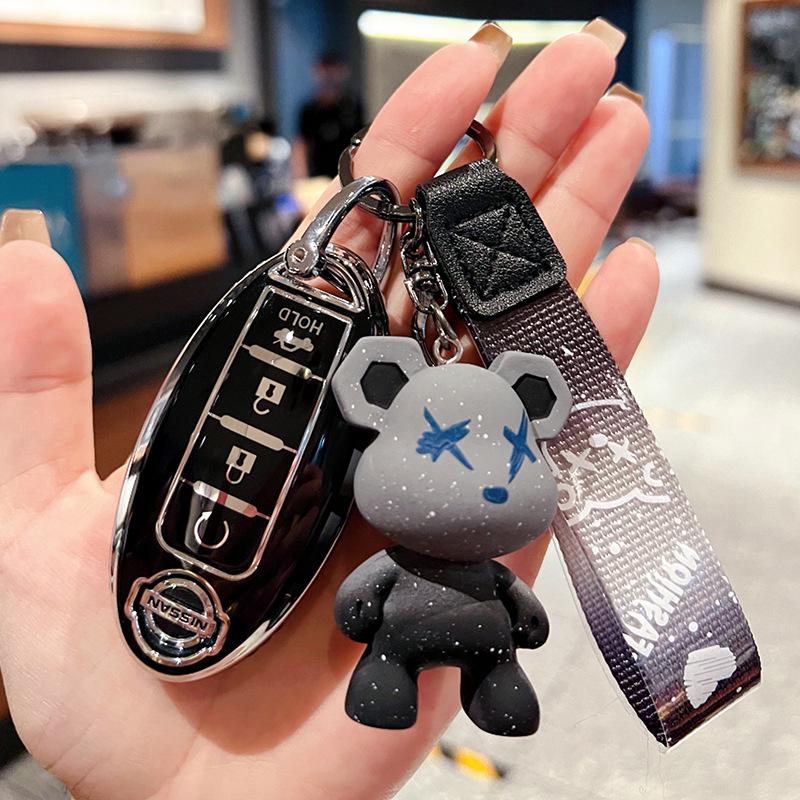 TPU Key Cover for Nissan: Qashqai, Teana, Sylphy, Murano, Dongfeng, Tiida, Sunny.