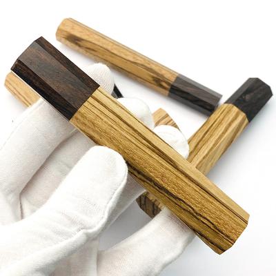 Octagonal Knife Handle Accessories For DIY Japanese Style Chef's Cutter Knife Handle Fish Knife Handle Replacement Handle Making
