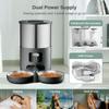 4.5L 5V Pet Feeder Timing  Vioce Smart Automatic Dog Pet Feeder For Cats Dog WIFI APP Intelligent Dry Food Dispenser Dog Bowl