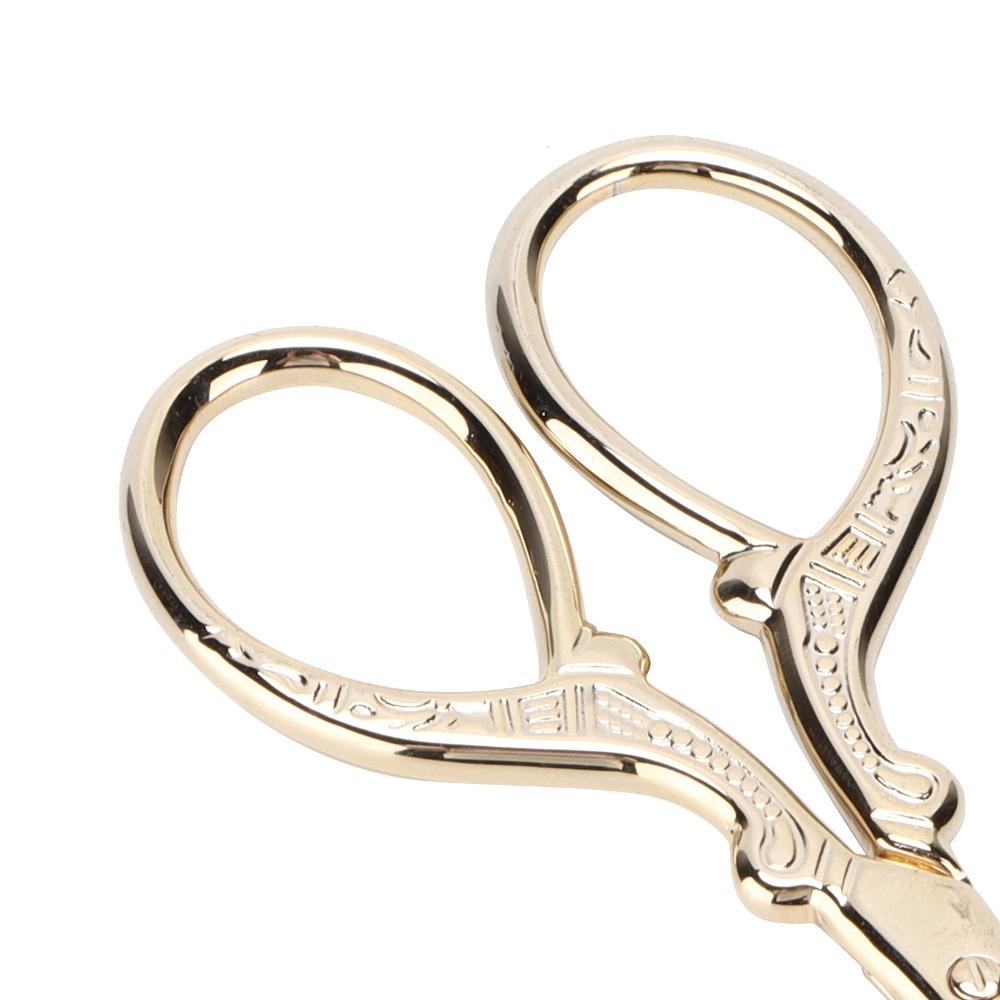 Stainless Steel Thread Scissors Lightweight Cross Stitch Scissors  For Sewing Crafts