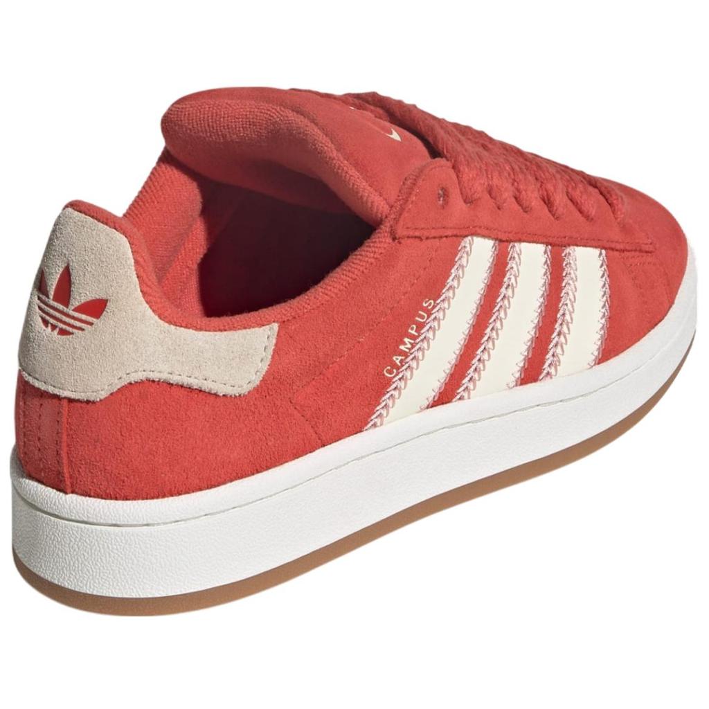 Adidas  Campus 00s Crew Red White Women Sneakers Cream-White Core-White JQ5805