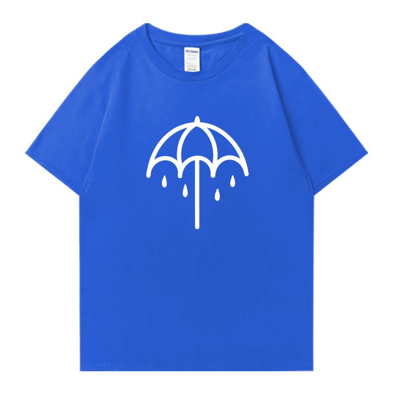 

Umbrella Bring Me The Horizons Metal Washed Oversized t-shirt Street Hip Hop 100% Cotton Men Women short sleeve t-shirts Unisex L