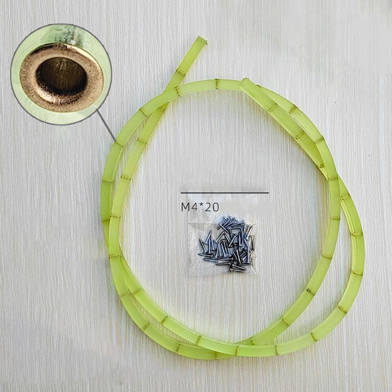 

2M Woodworking Profiling Strip, Flexible Curve Template Adjustable&Fixed Complex Shape Contour Woodworking Tool Templates Guide