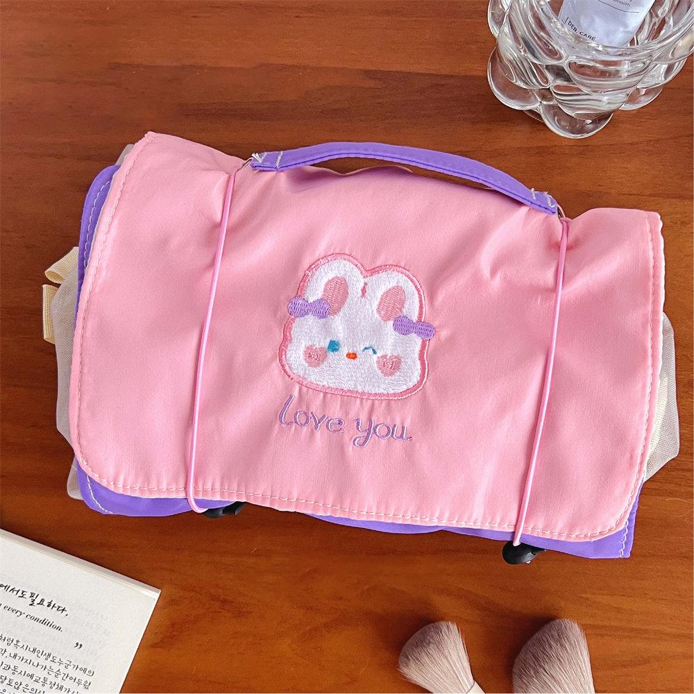 

Съемная сетчатая сумка для хранения, косметичка, портативная дорожная сумка для туалетных принадлежностей большой вместимости четыре в одном.zwq