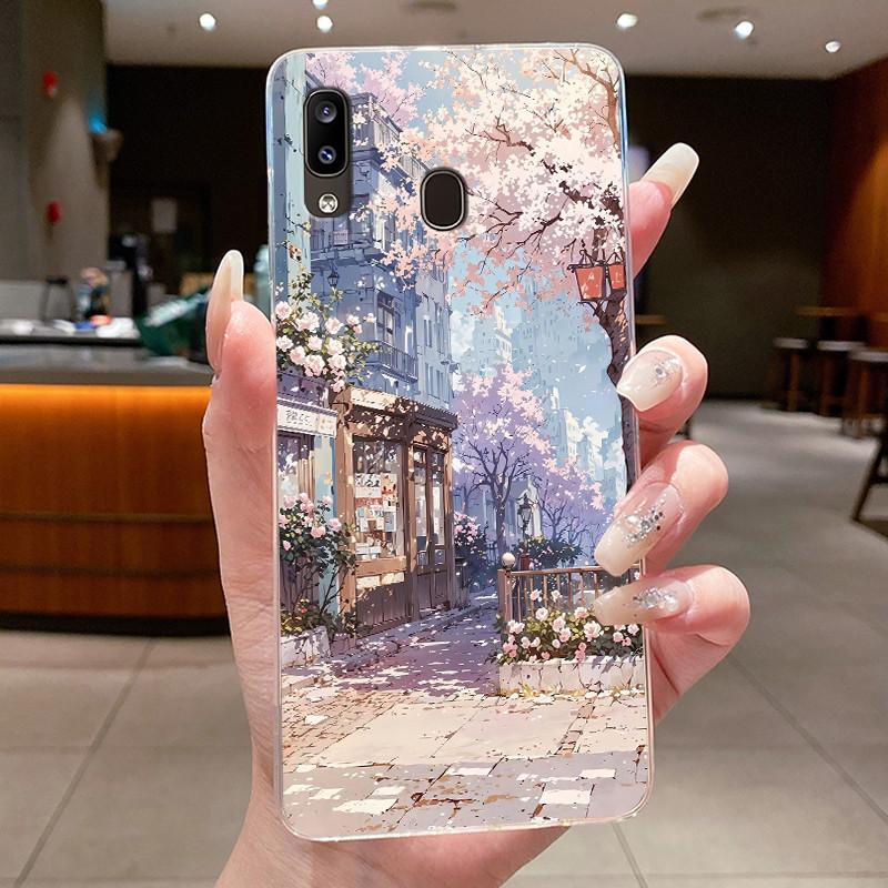 For Samsung Galaxy A40 A41 Phone Case Cute Cool Dragon Boys Girls Clear Back Cover For Samsung A 40 41 Soft TPU Silicone Fundas