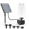 Garden Fountain With Solar Power For Outdoor Decor And Water Features