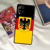 Deutschland Flaggen-Emblem Hülle Für Samsung Galaxy A54 A06 A05 A16 A26 A36 A56 A53 A32 A52 A33 A13 A55 A35 A15 A14 A34