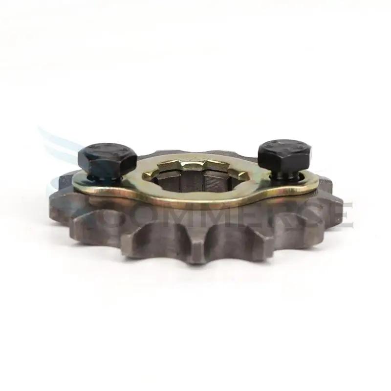 420#20MM 10 11 12 13 14 15 16 17 18 19T Toothed Sprocket&Fixed Plate Lock for 50-125cc Motorcycle Pit Dirt Bike ATV Go Kart Quad