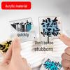 New 2025 DIY Fridge Magnet Kit - Acrylic Calligraphy Stickers