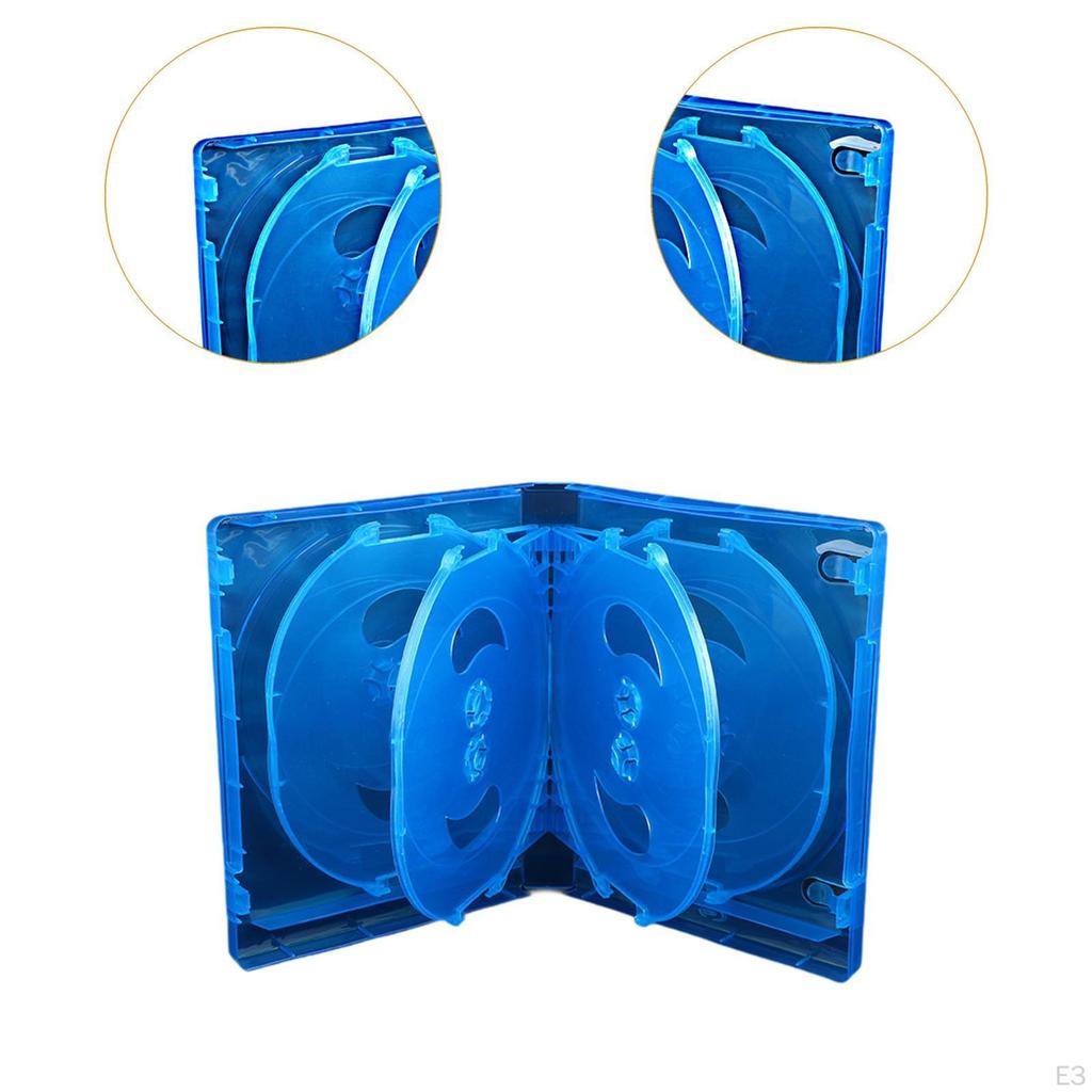 CD Case Car Protection Easily Store Anti Scratch Holds 10 Discs DVD Storage