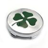 4X60mm Quatrefoil Logo Auto Wiel Center Hub Caps voor 147 155 156 159 166 4C 8C Brera Giulia Giulietta Mito Stelvio Spider GT Etc.