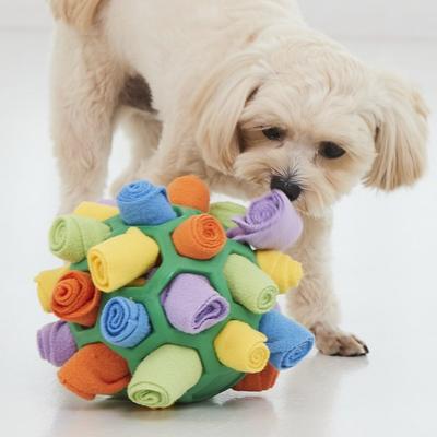 Mong's Nose Minge de lucru Câine Jucărie Minge Separare Anxietate Loc de joacă 6 tipuri, Minge de fotbal, Portocaliu