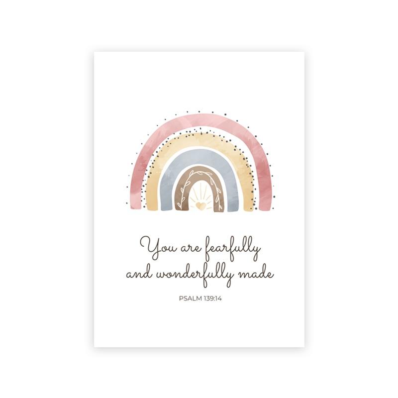 Christian Girl Nursery Wall Art Prints Bible Verse Poster Child of God Quote Canvas Painting Girl Gift Bay Girls Room Wall Decor