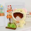 Plush Cartoon Animal Jumpsuits 10cm Hairy One-piece Garment Toys Doll Clothes  Stuffed Cotton Doll