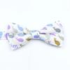 Floral Cotton Bowtie Elephants Whales Flower Pattern Parent Children Family Set Colorful Butterfly Wedding Party Accessory Gifts
