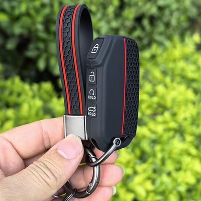Silicone Car Remote Key Case Cover For KIA KN Sportage R Stinger Sorento Ceed Cerato Forte Niro Soul Telluride GTLine Accessory