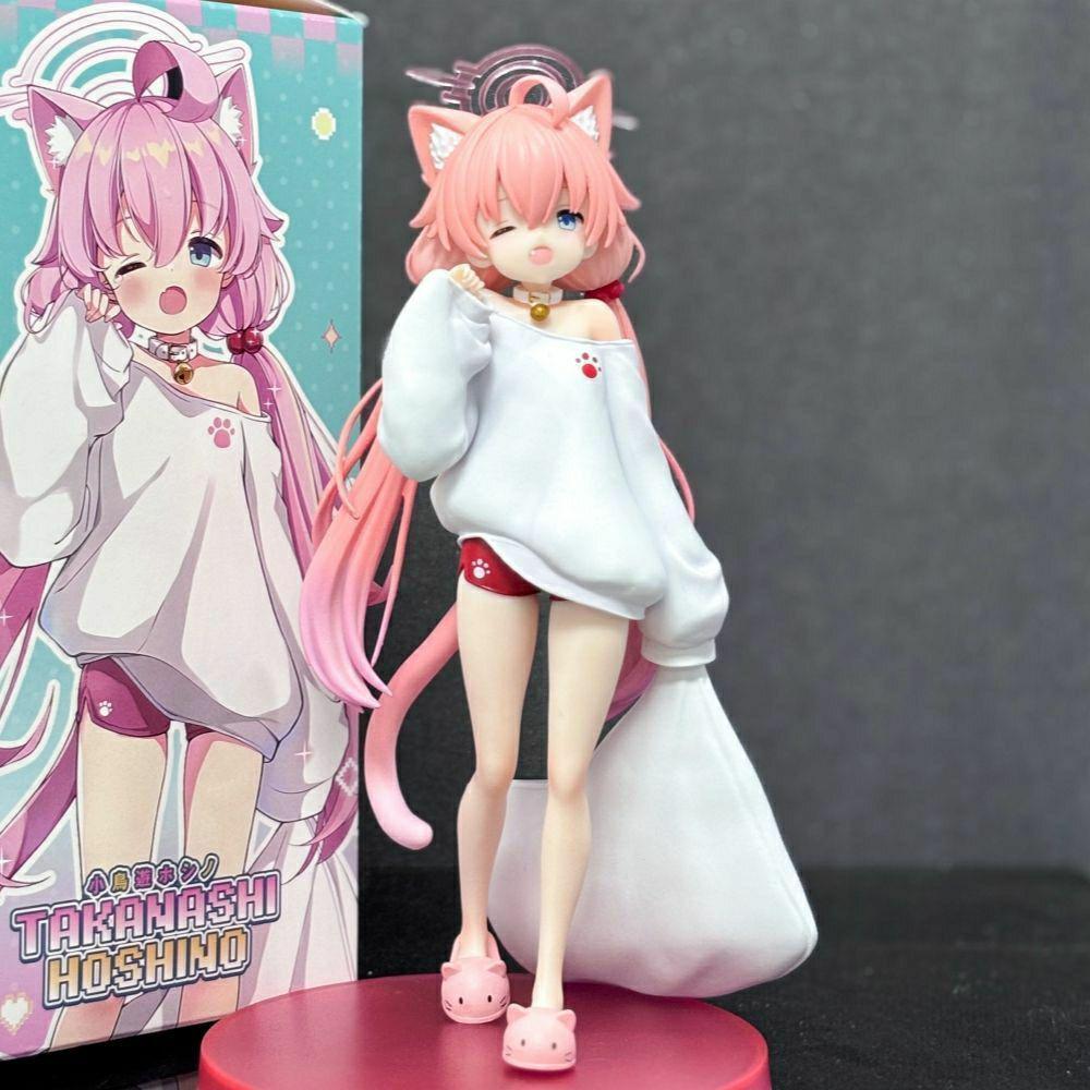 

[USED] Blue Archive Pajama Cat Ears Takanashi Hoshino Figure