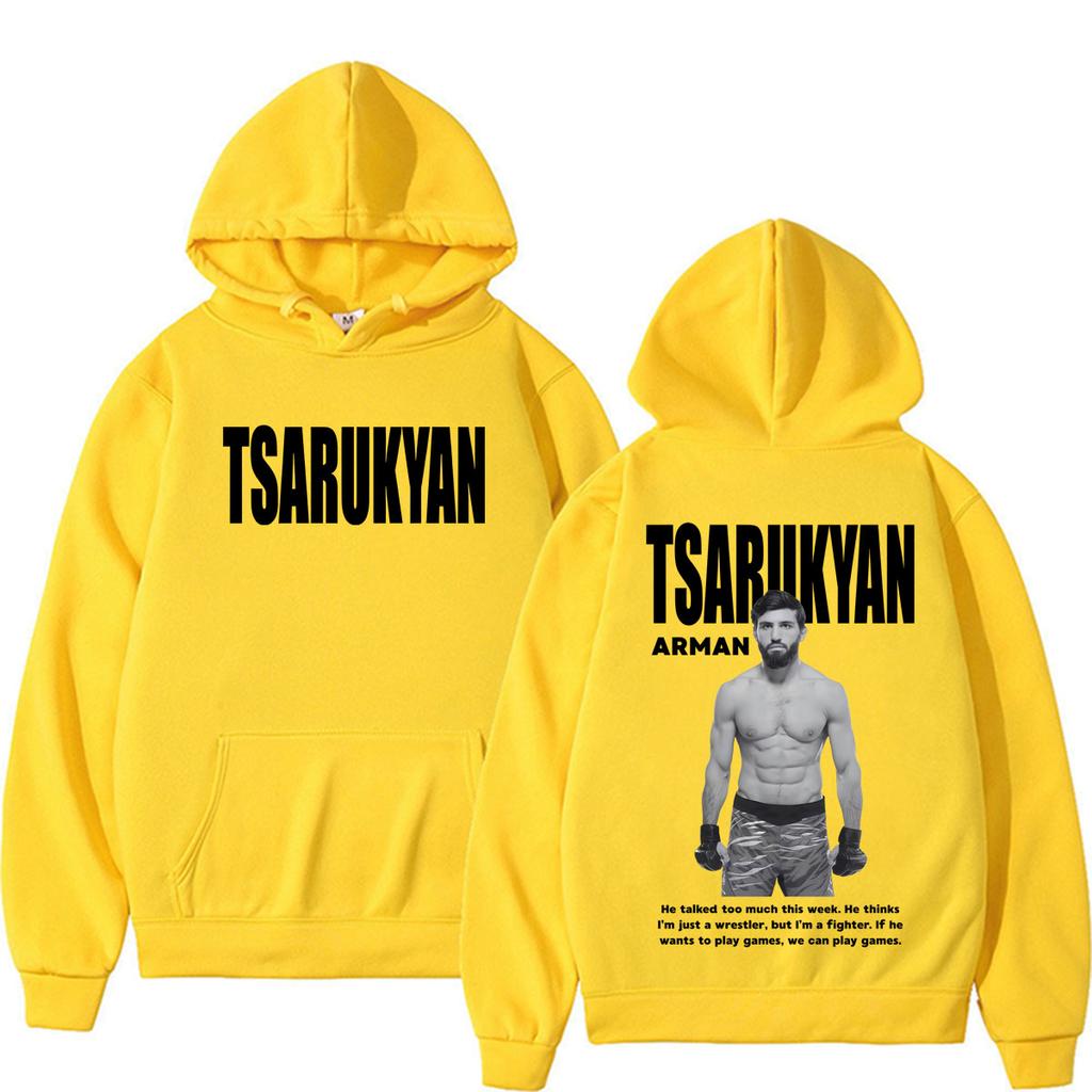 Arman Tsarukyan Retro Graphic Hoodies Men Women Fashion Violence Aesthetic Sweatshirts Long Sleeve Pullovers Hoody
