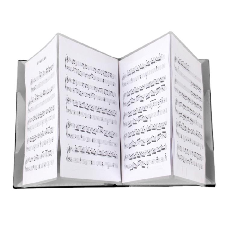 High Capacity Sheet Music Organizers Piano Music Sheet Folder With Removable Pages for Musicians And Students