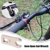 Bicycle 8mm Open-End Wrench With 1/4" Torque Adapter Steel MTBs Road Bike Hydraulic Disc Brake Lever Line Bolt Tool