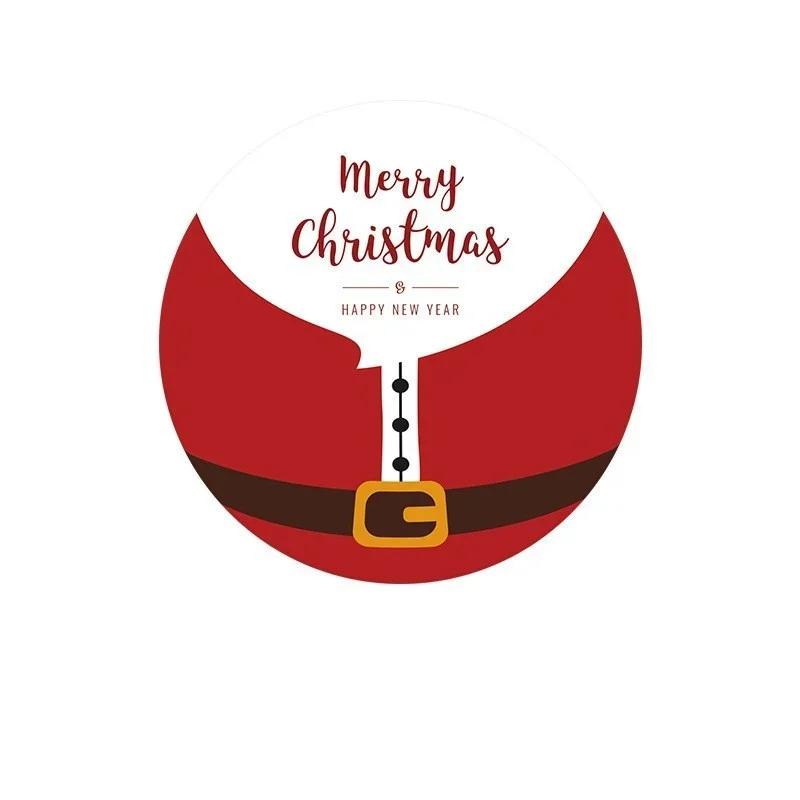 Diatomite Absorbent Coasters Christmas Decoration Anti-slip High-Temperature cup mat Heat Insulation Hot pad Dining Table Decor