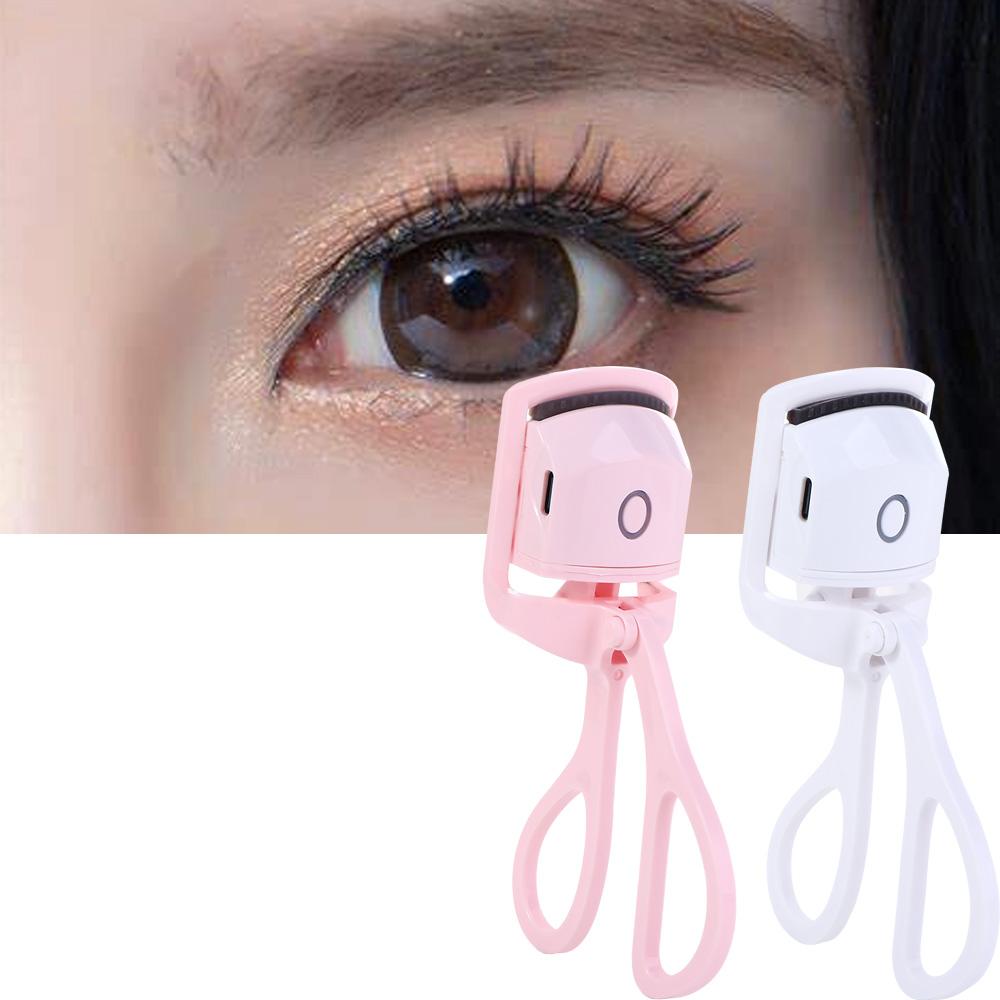 Temperature Control Iron Perm Eyelashes Clip Electric Heated Eyelashes Curler Makeup Accessories