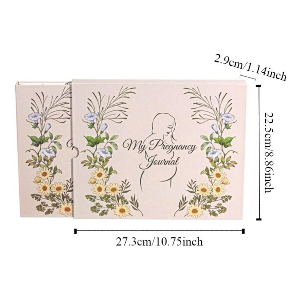 A4-Erinnerungsbücher zur Schwangerschaftsreise, perfekter Planer, Erinnerungsbuch für Mama und Baby, bestes Schwangerschaftsgeschenk für Mama