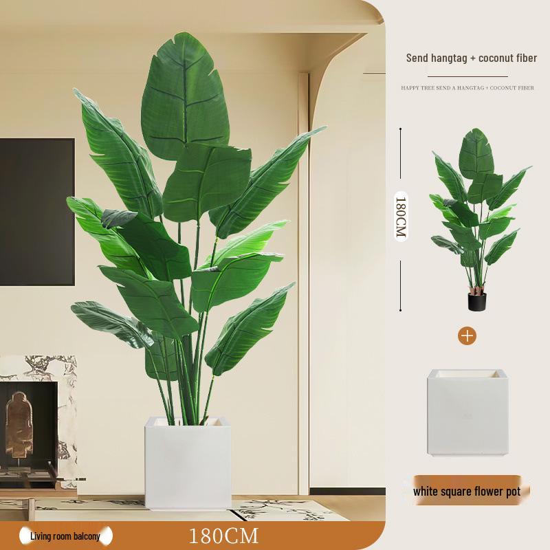 Árbol Artificial Ave del Paraíso - Planta de Suelo Grande para Interiores para Decoración de Sala de Estar