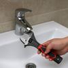 Large Opening Bathroom Wrench Sturdy Plumbing Wrench Adjustable Spanner  Tubing Hand Tool