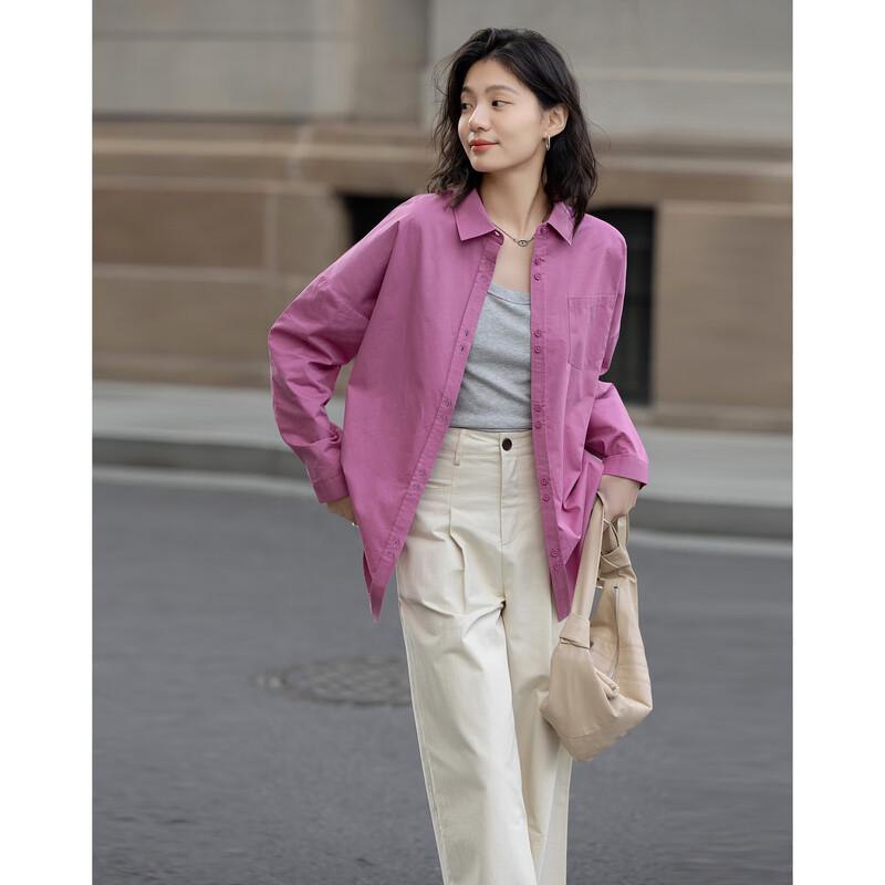 Women's Cotton Island Retro Lapel Shirt