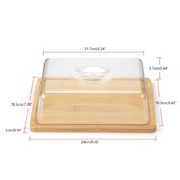 Elegante Butter Servierschale mit Deckel Praktische Butterhalter Ablage Küchenutensilien