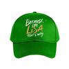 Lisa Quote Graphic Baseball Cap Fashion Unisex Sunhat Womens Outdoor Sports Snapback Cap