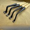 1PC Elbow Chisel Woodwork Carving Knife Dig Hole Spoon Knife Wood Working Chisels Dish Tray Tools