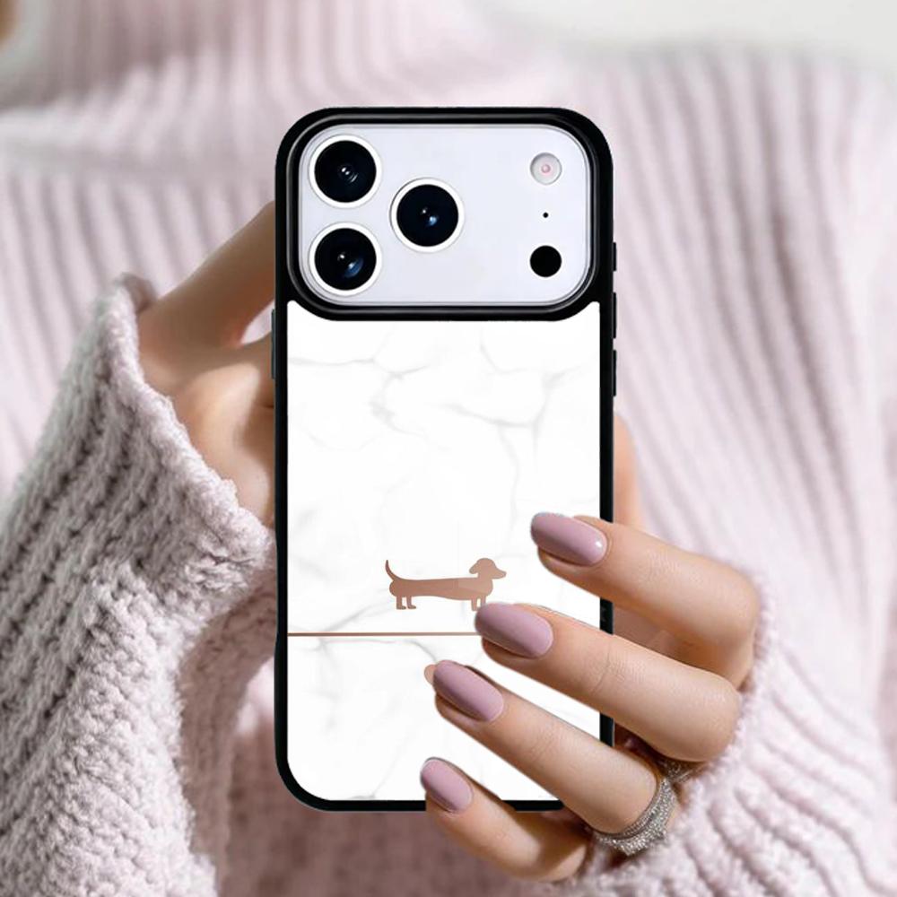 Dackel Würstchenhund Liebe Handyhülle Für Apple iPhone 17 Air 16E 15 14 Plus 13 12 11 Pro Max Mini Funda Cover