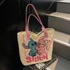 Disney Stitch Casual Crossbody Storage Bag with Zipper Closure, Commuting, Shopping, Gifts